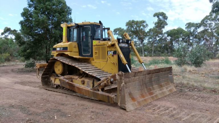 Operate Track Dozer training at Fundza Training Institute