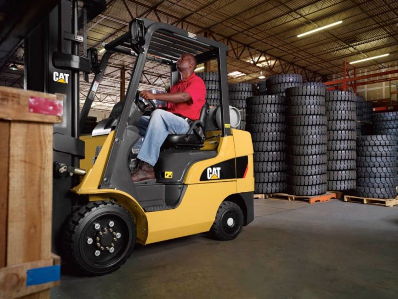 Counter-balanced Lift Truck training at Fundza Training Institute