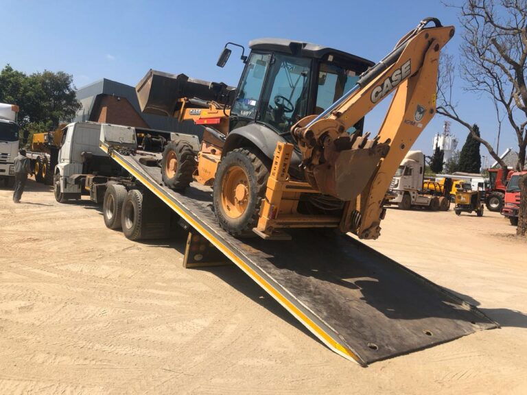 Transport Material and Equipment Using a Flat Back Truck training at Fundza Training Institute
