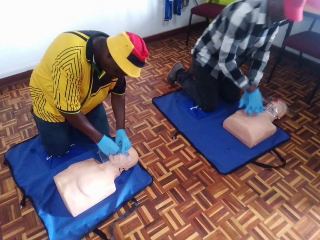 Group training session in a Fundza Training Institute classroom